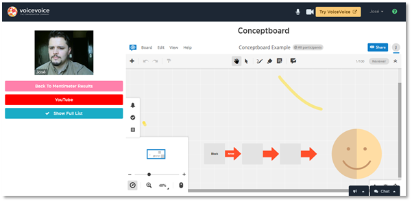 VoiceVoice + Conceptboard Third Party App Integration